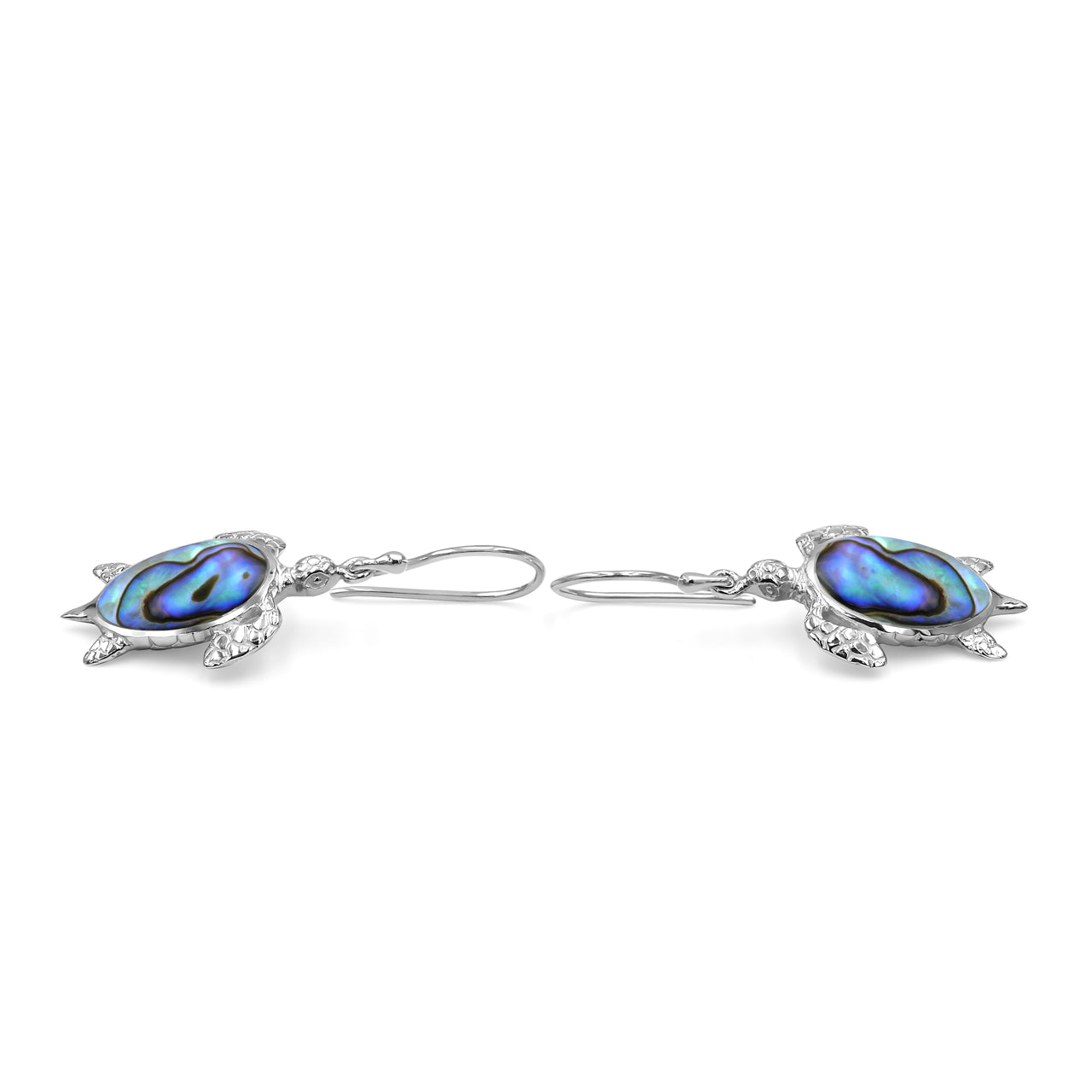 Starborn Turtle Earrings in Sterling Silver