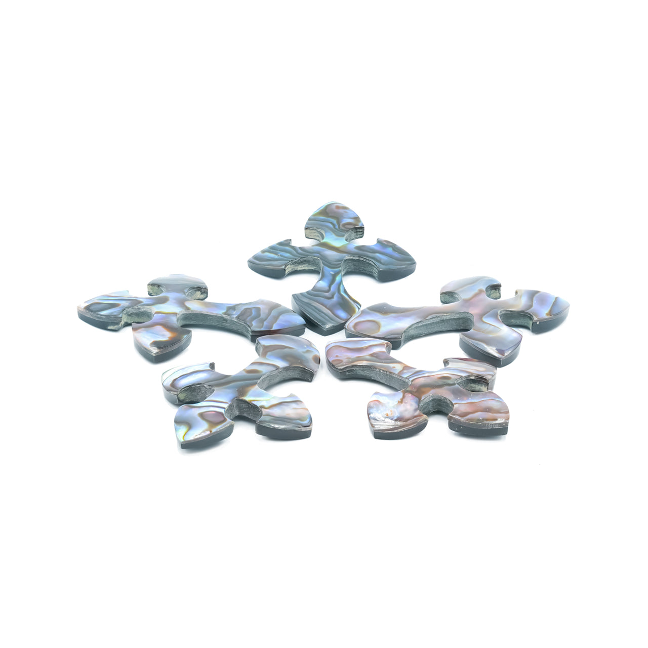 Starborn Abalone Shell Cross Cabochon - 1 Piece