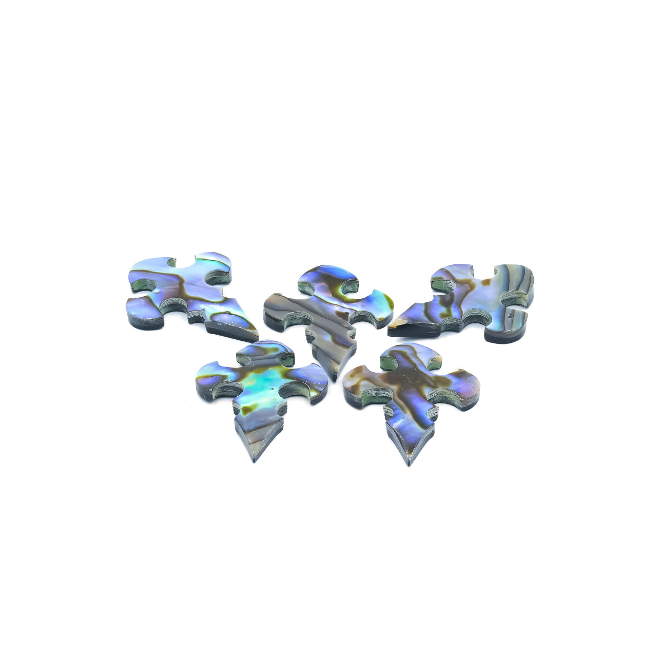 Starborn Abalone Shell Cross Cabochon - 1 Piece