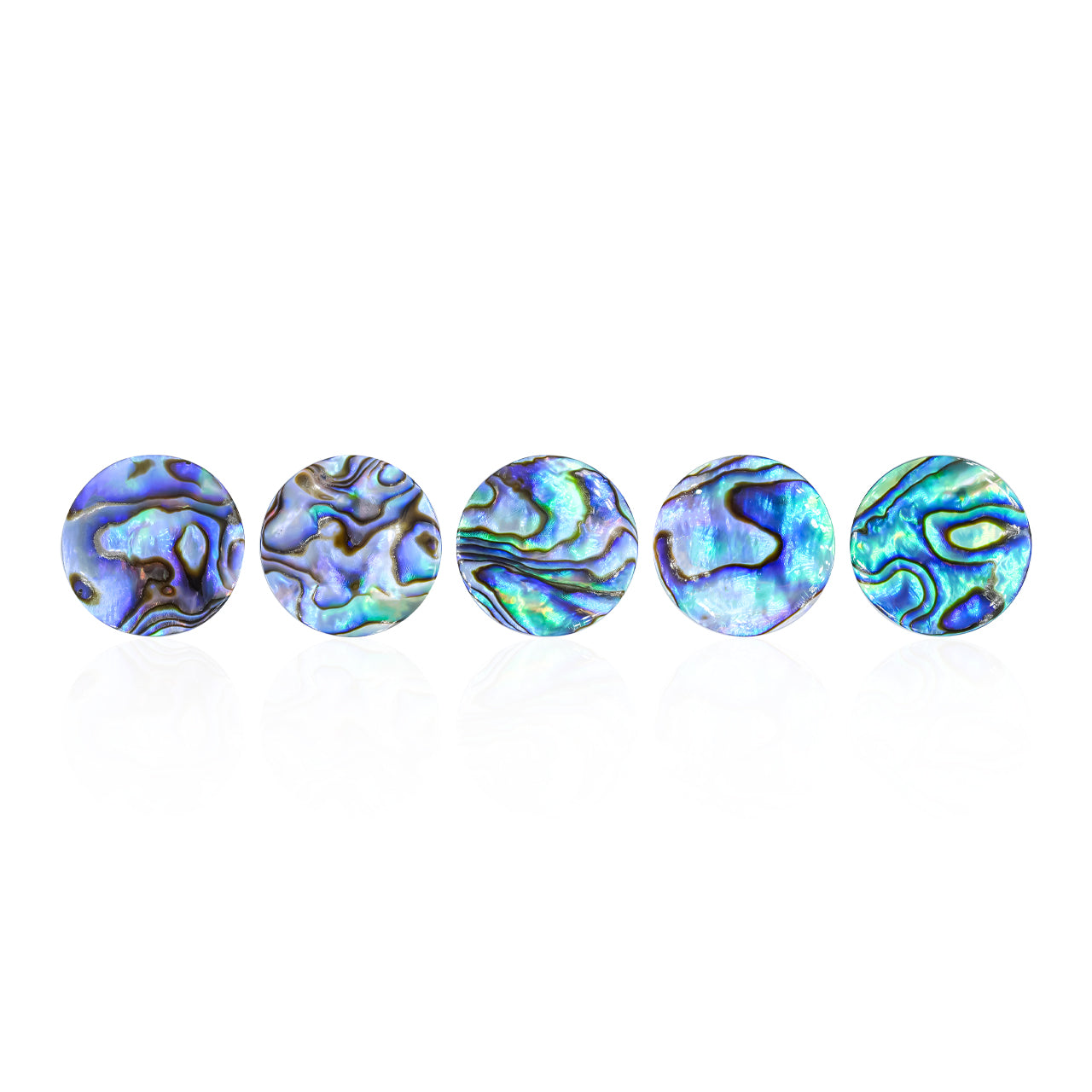 Starborn Abalone Shell Round Cabochon - 1 Piece