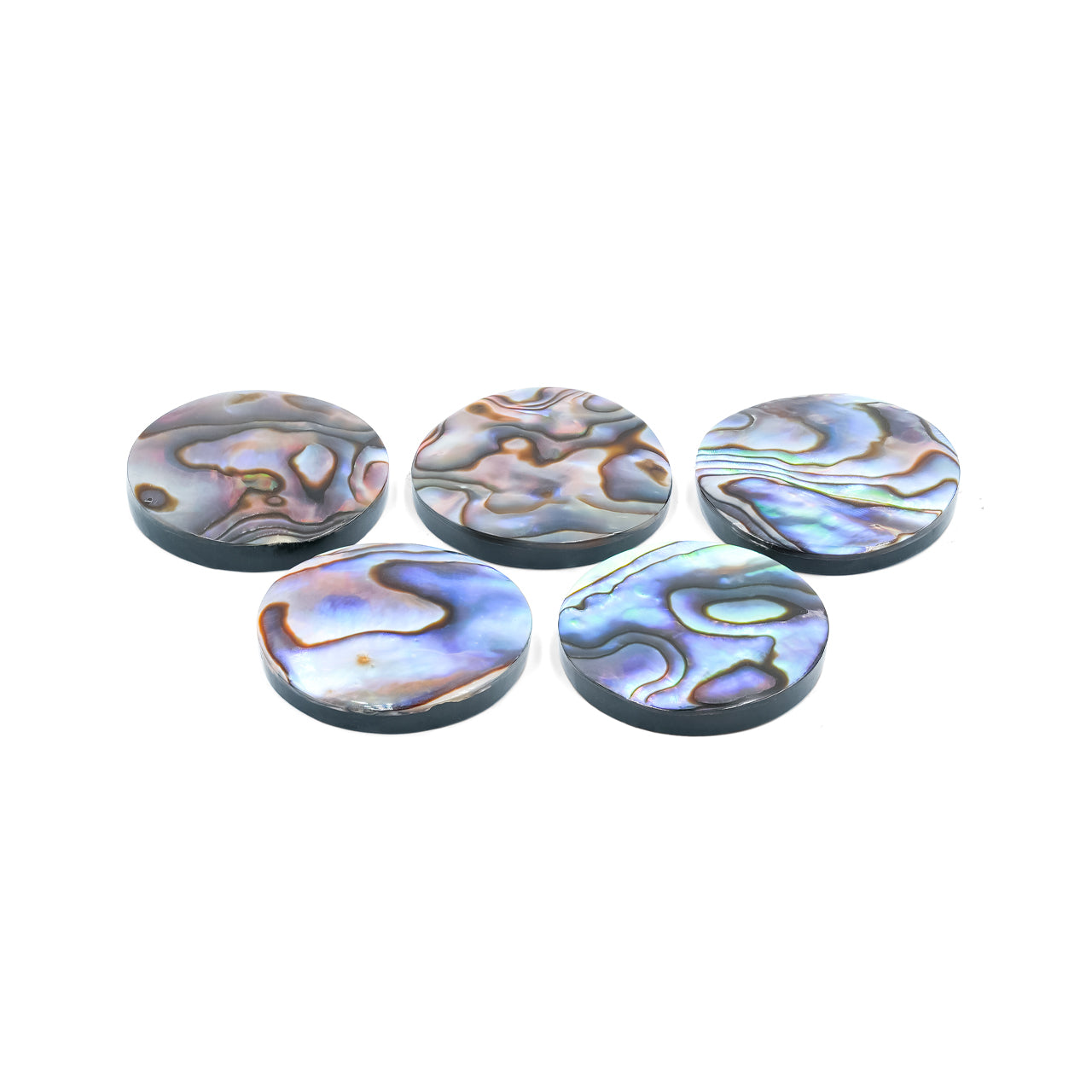 Starborn Abalone Shell Round Cabochon - 1 Piece