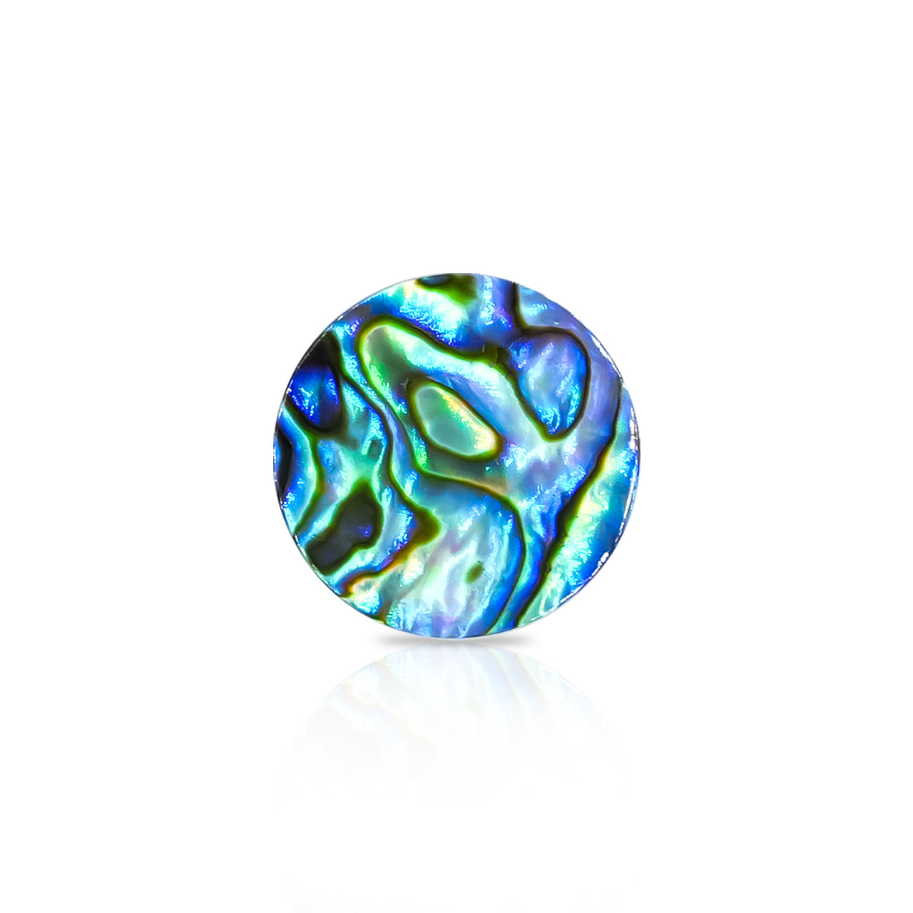 Starborn Abalone Shell Round Cabochon - 1 Piece
