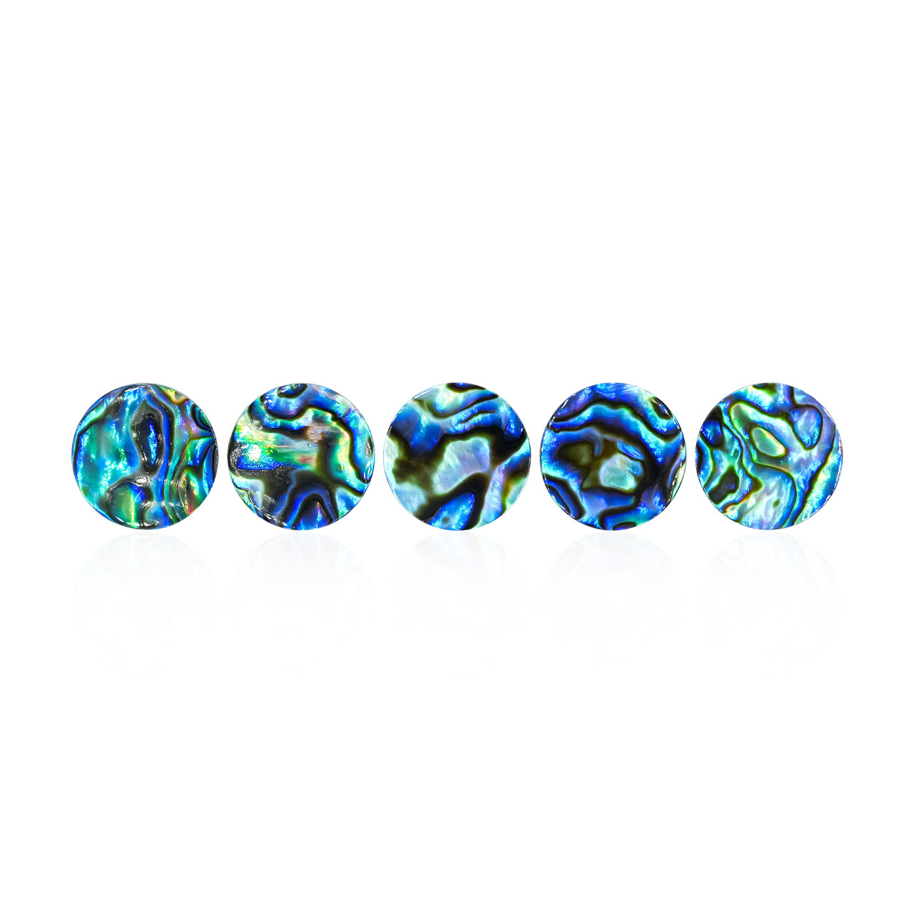 Starborn Abalone Shell Round Cabochon - 1 Piece