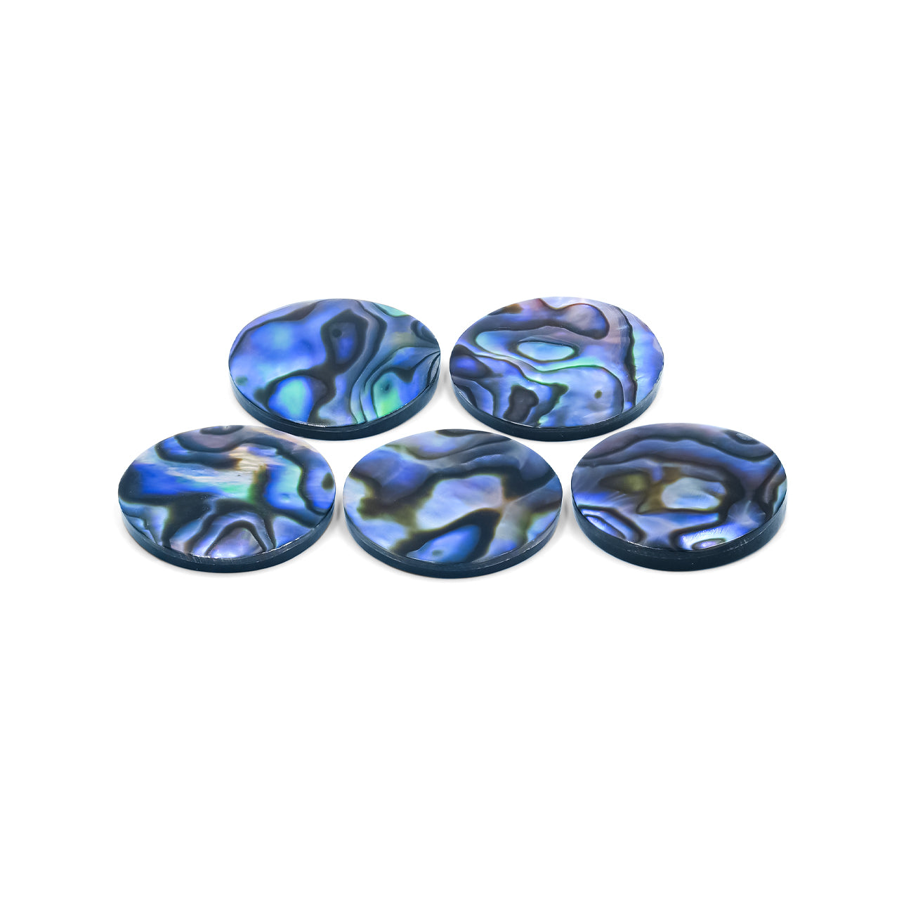 Starborn Abalone Shell Round Cabochon - 1 Piece