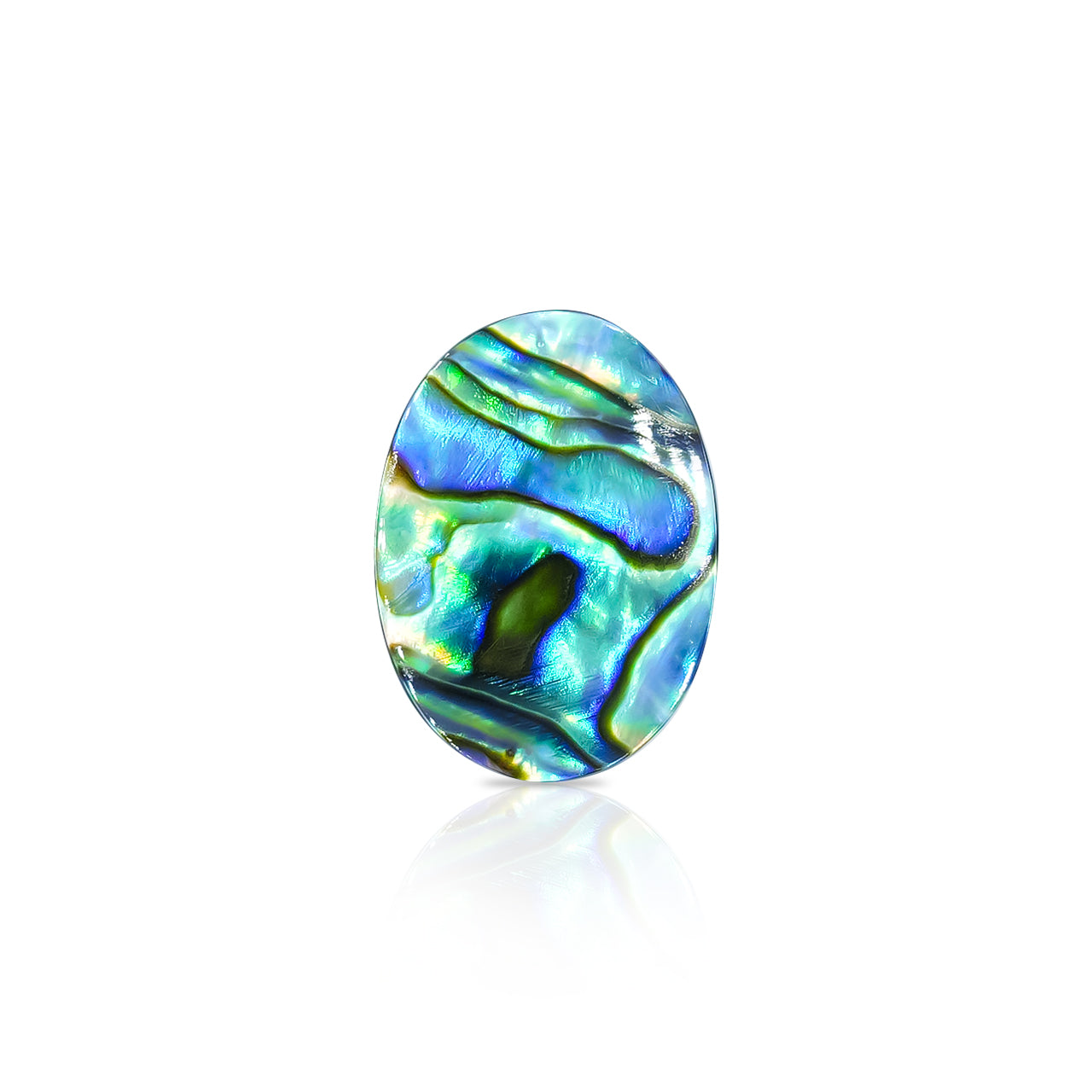 Starborn Abalone Shell Oval Cabochon - 1 Piece