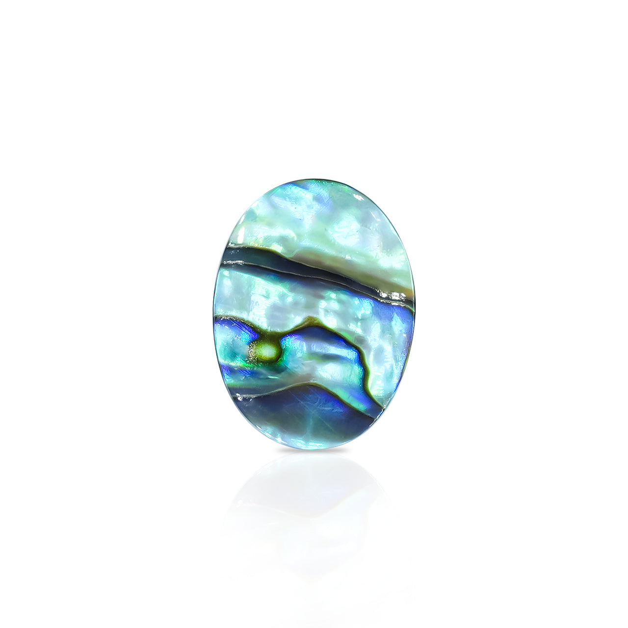 Starborn Abalone Shell Oval Cabochon - 1 Piece