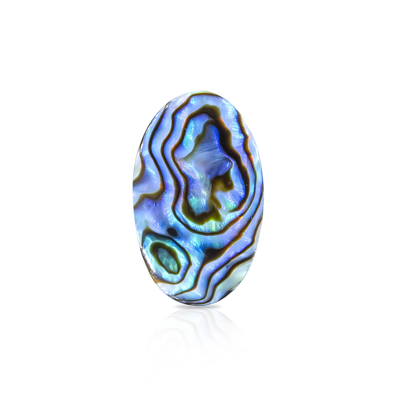 Starborn Abalone Shell Oval Cabochon - 1 Piece