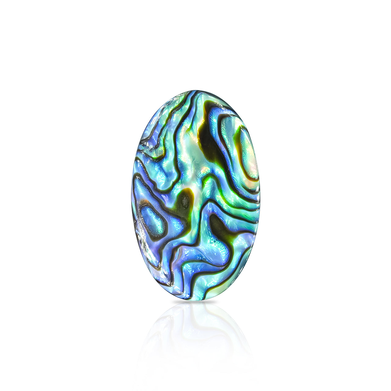 Starborn Abalone Shell Oval Cabochon - 1 Piece