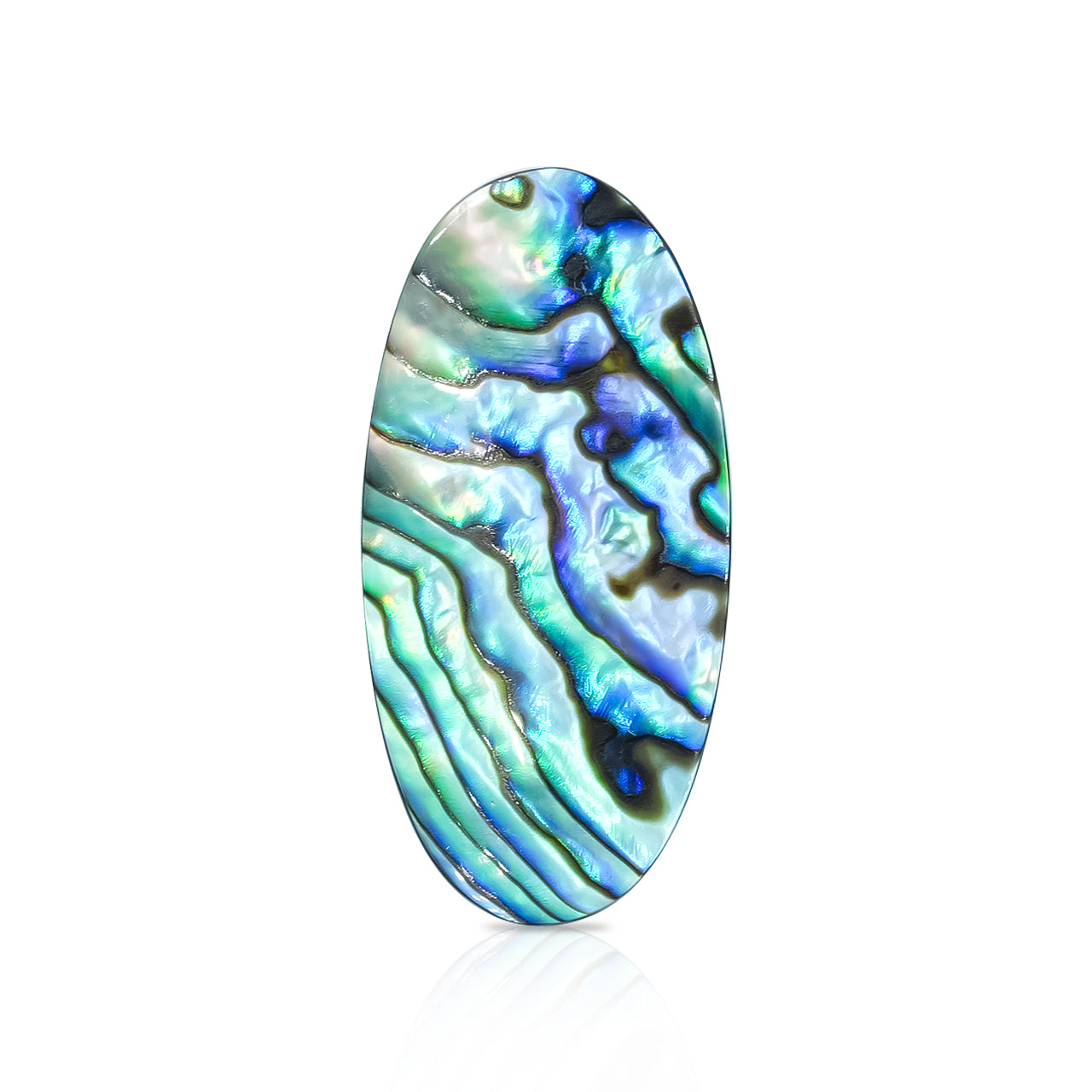 Starborn Abalone Shell Oval Cabochon - 1 Piece