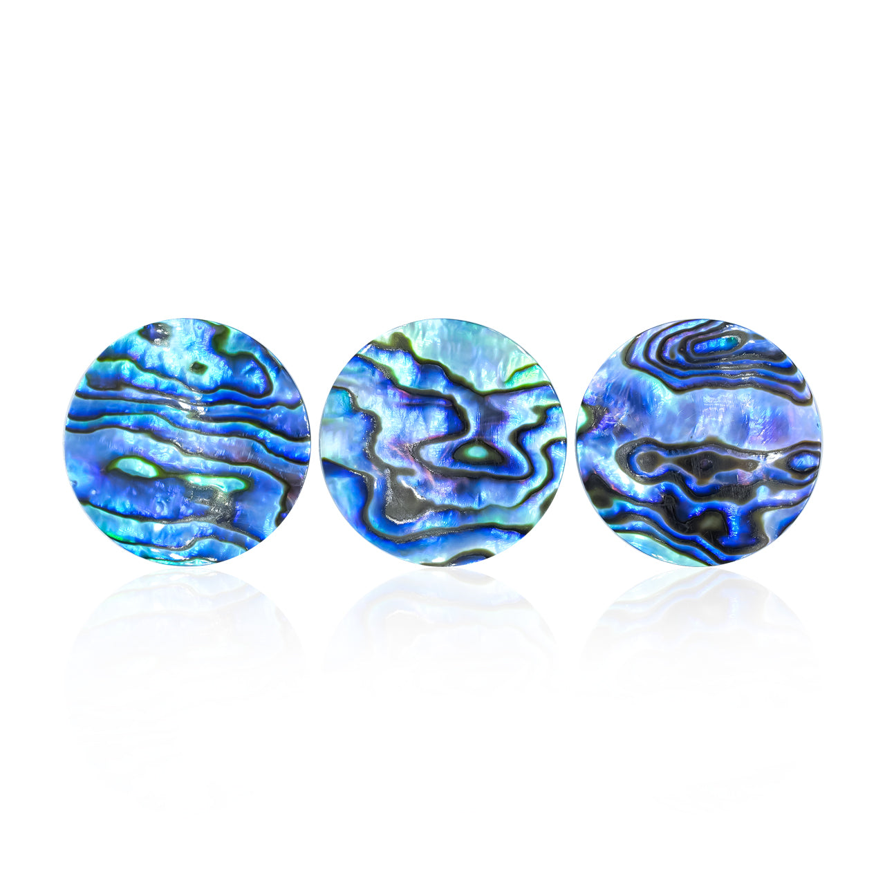 Starborn Abalone Shell Round Cabochon - 1 Piece
