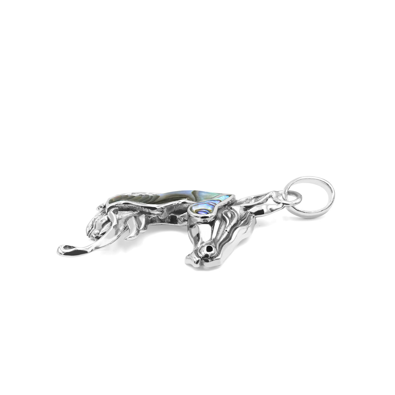 Starborn Gemstones Horse Head Pendant in Sterling Silver