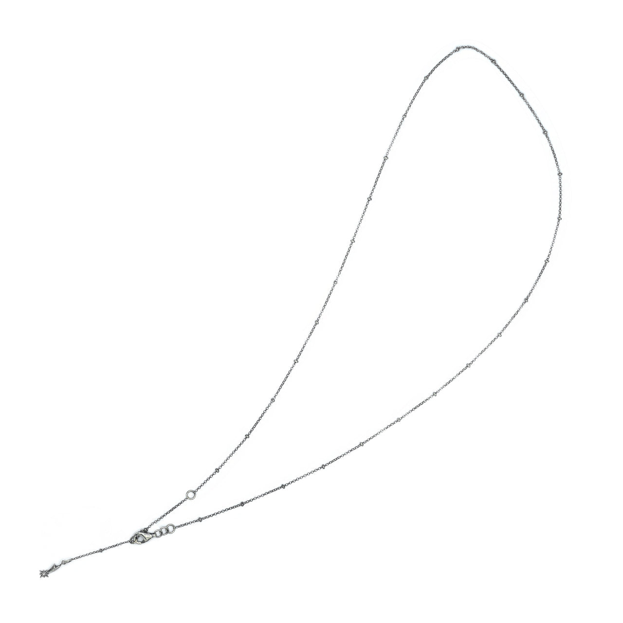 Starborn 20” Adjustable Sterling Silver Chain and Shooting Star Charm