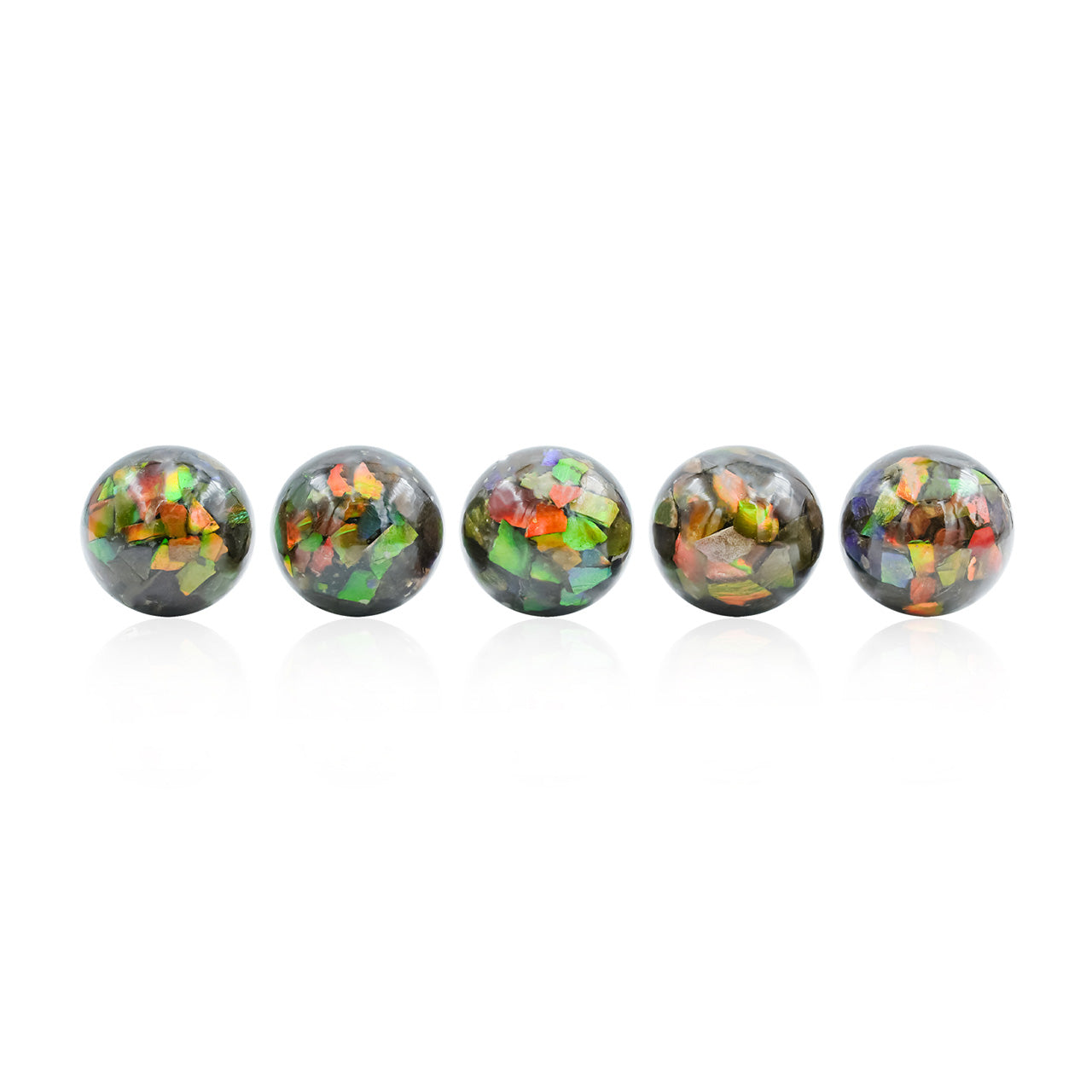 Starborn Ammolite Bead/Sphere 16 mm (non-drilled) - 1 Piece
