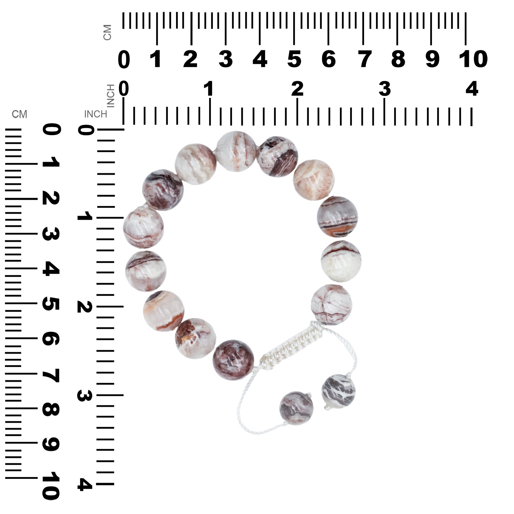 Starborn Agate Mountain from Arizona Adjustable Bead Bracelet