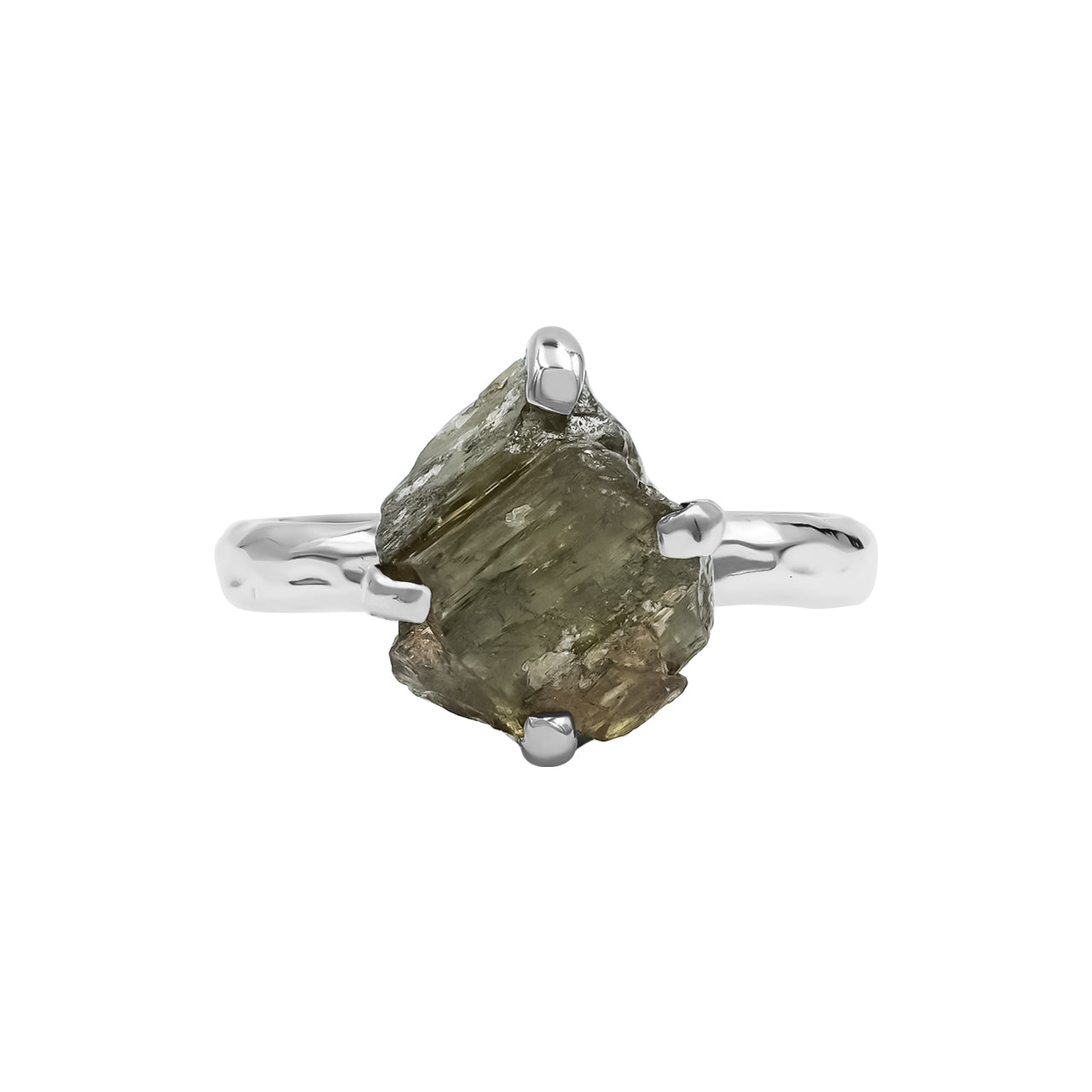Starborn Andalusite Prong Set Ring in Sterling Silver