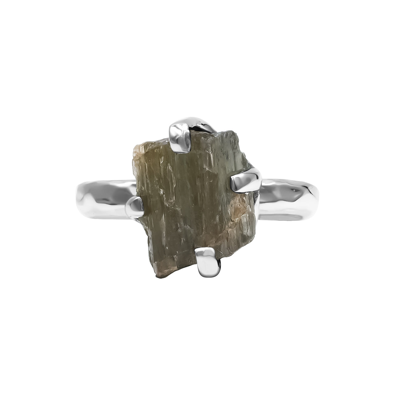 Starborn Andalusite Prong Set Ring in Sterling Silver