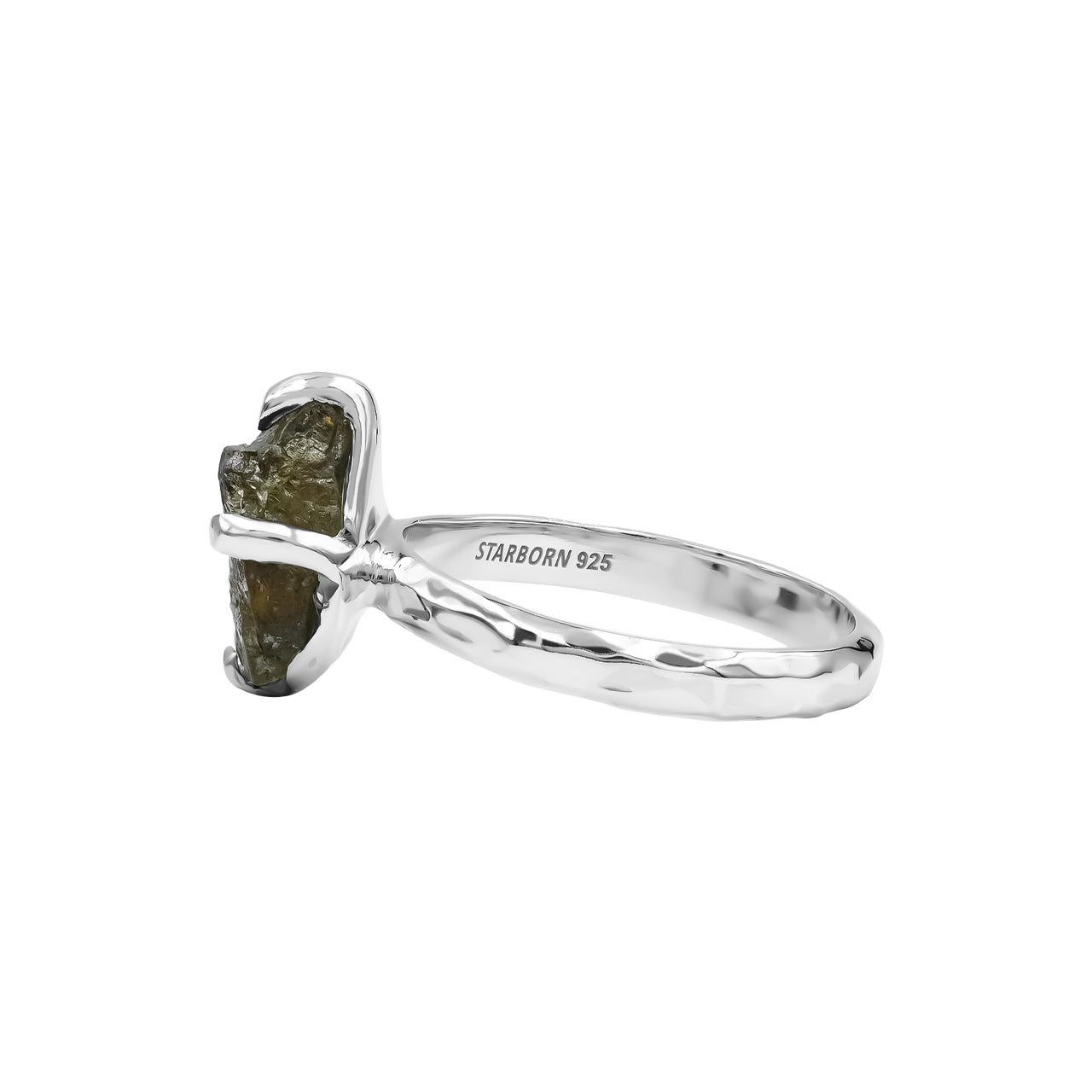 Starborn Andalusite Prong Set Ring in Sterling Silver