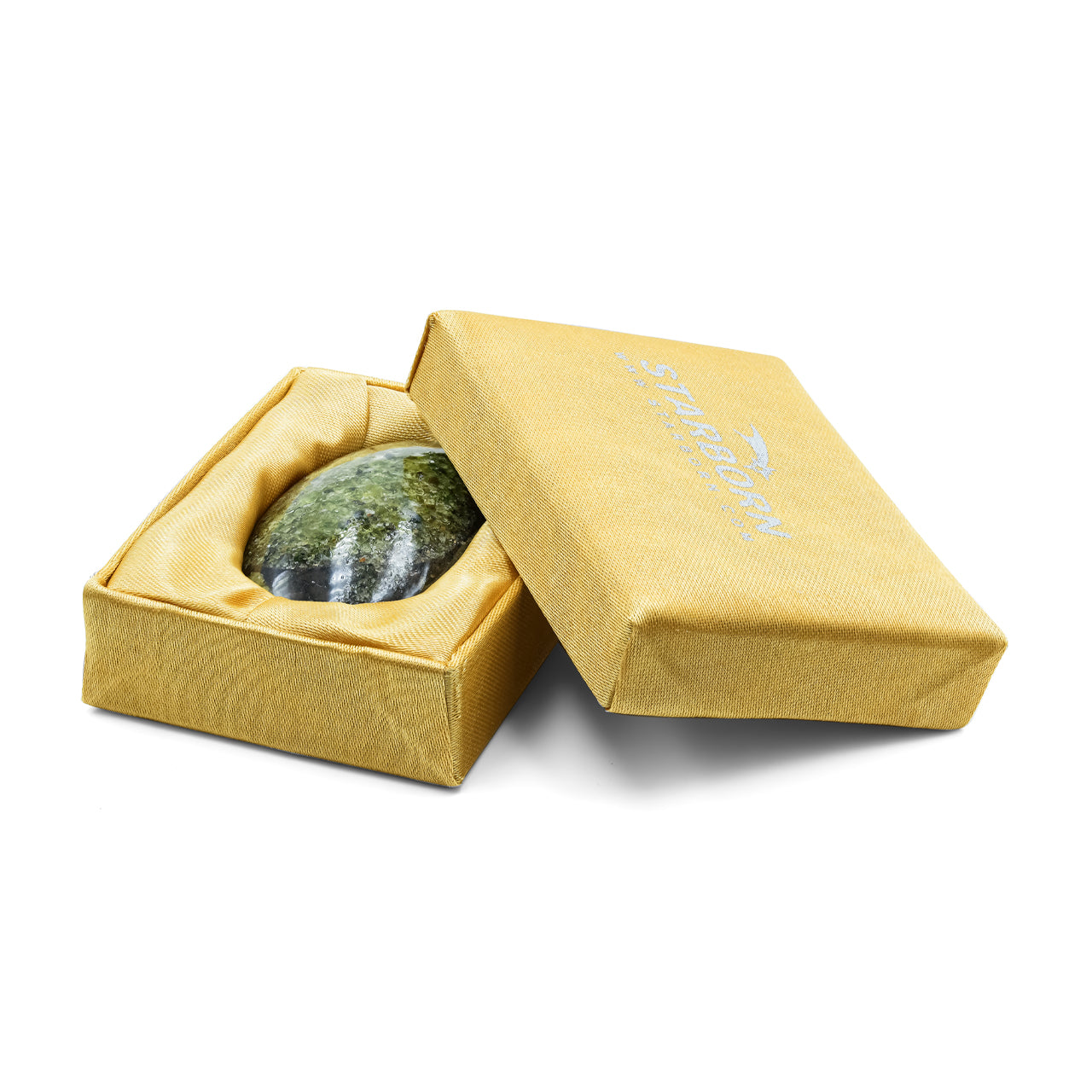 Starborn Arizona Peridot Polished Oval Palm Stone - 1 Piece