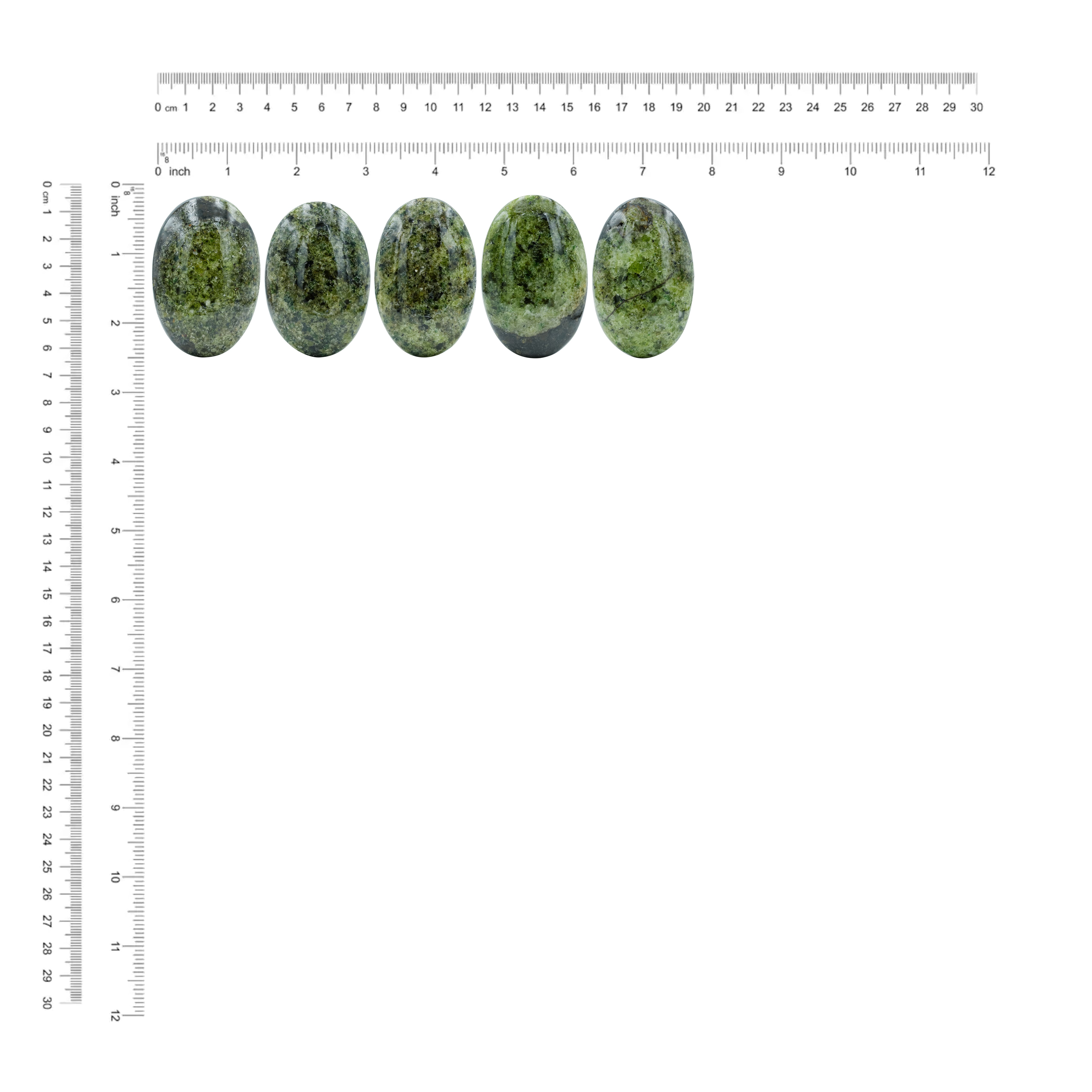 Starborn Arizona Peridot Polished Oval Palm Stone - 1 Piece