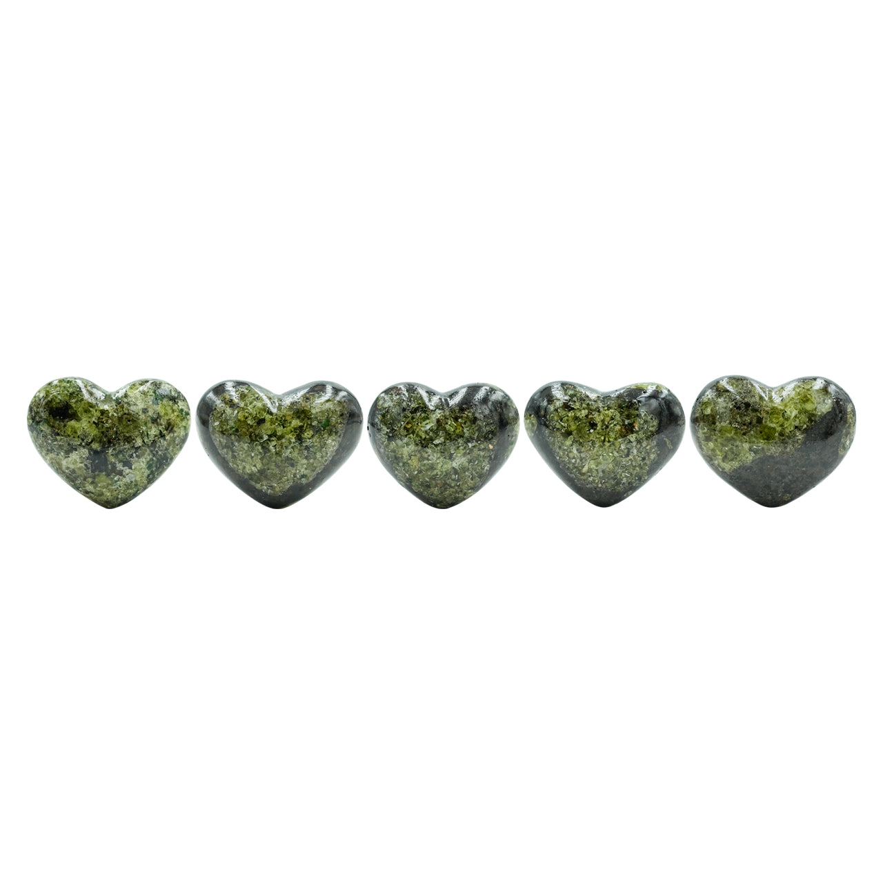 Arizona Peridot Heart 28-30 mm