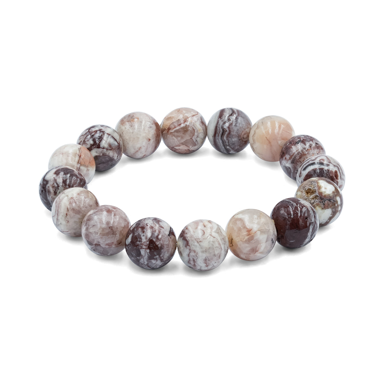Starborn Arizona Agate Mountain Beaded Elastic Bracelet