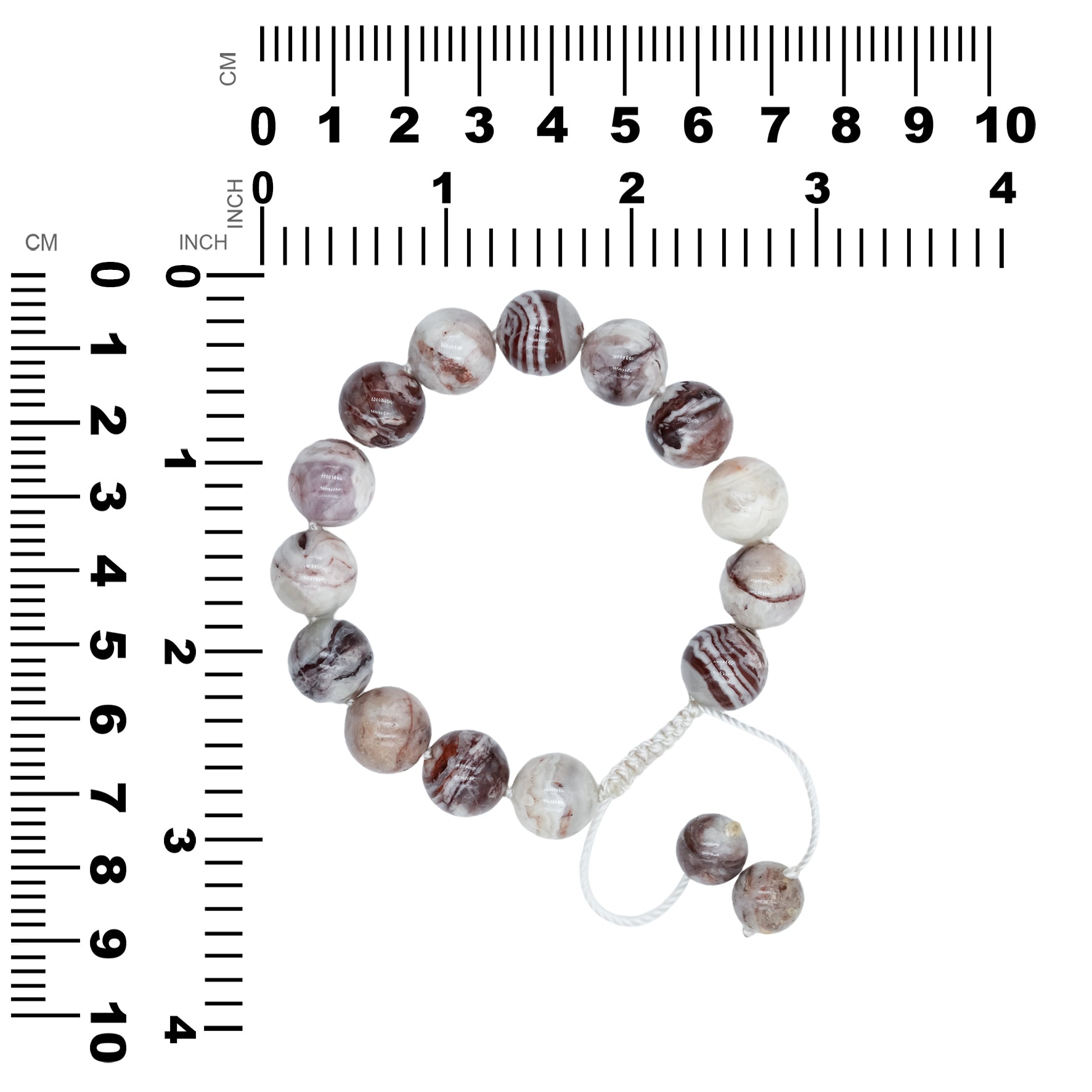 Starborn Agate Mountain from Arizona Adjustable Bead Bracelet