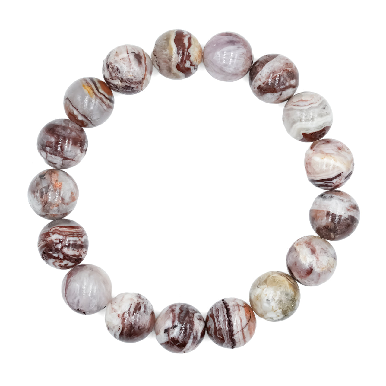 Starborn Arizona Agate Mountain Beaded Elastic Bracelet