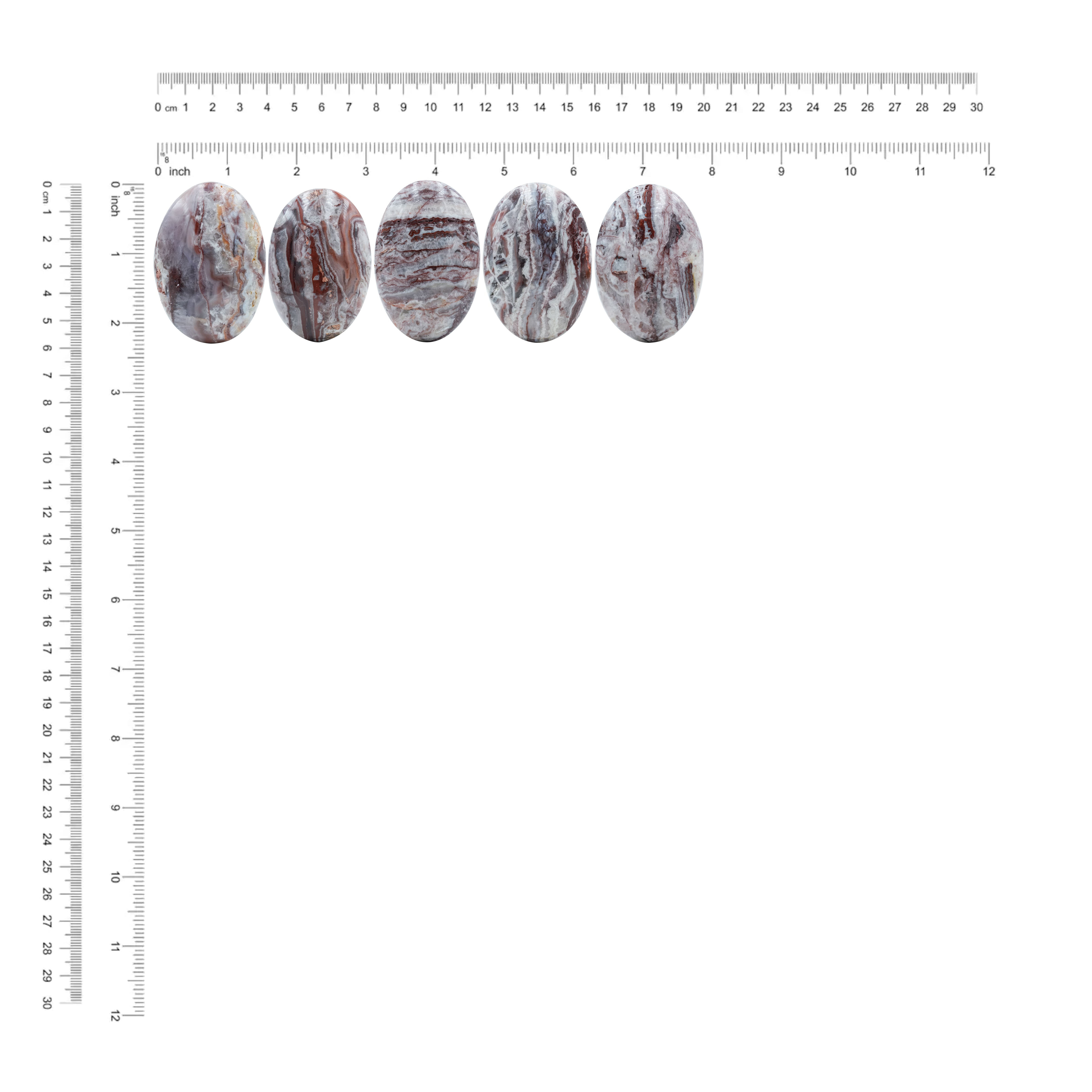 Starborn Agate Polished Oval Palm Stone - 1 Piece