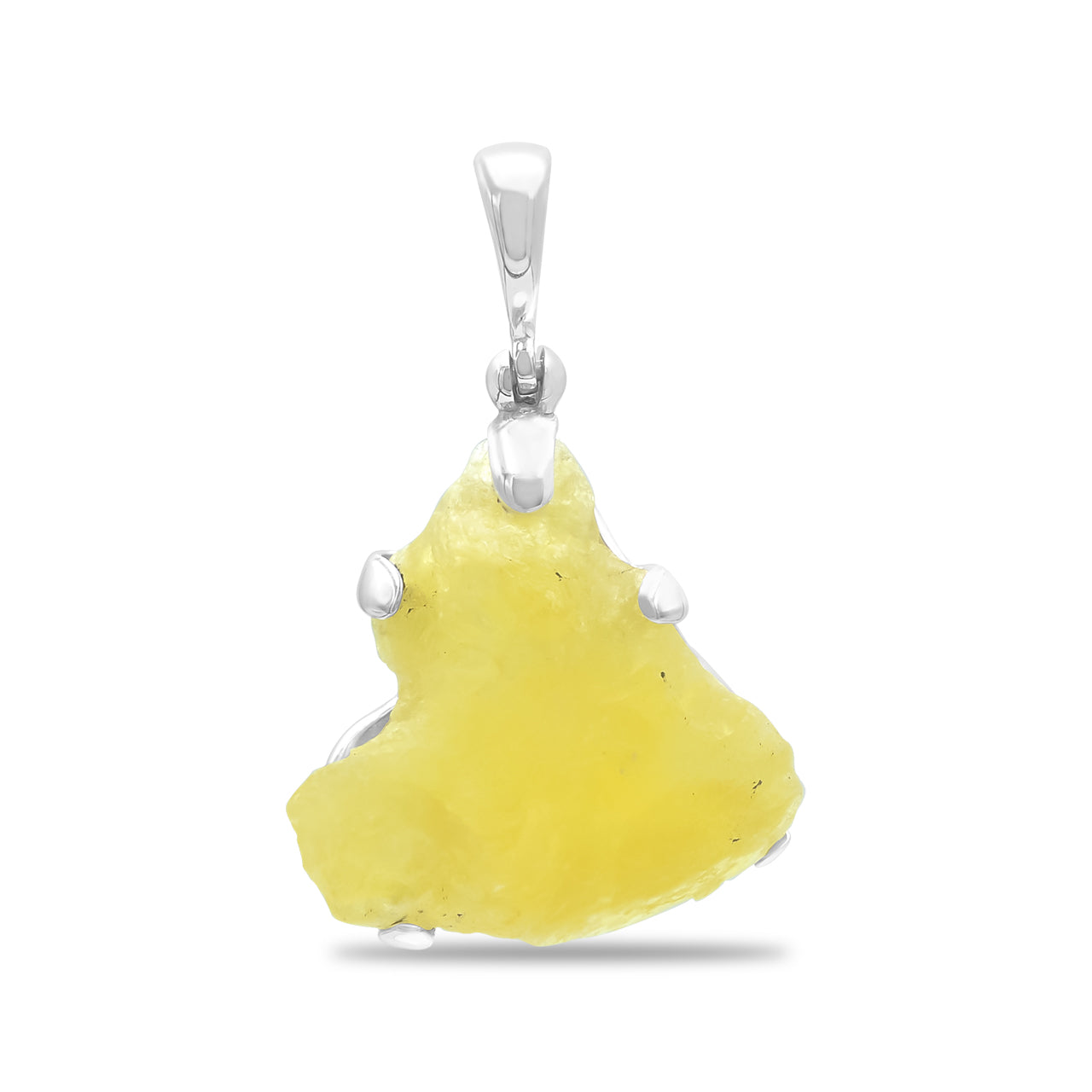 Starborn Brucite Pendant in Sterling Silver