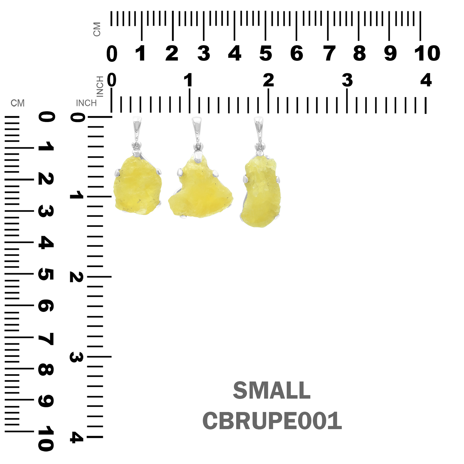 Colgante de brucita Starborn en plata de ley