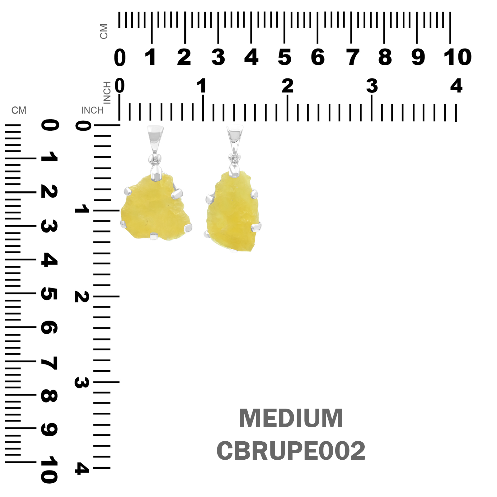 Colgante de brucita Starborn en plata de ley