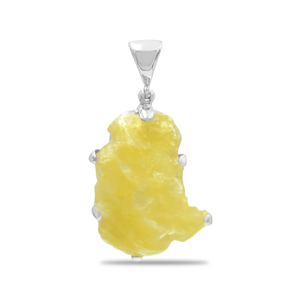 Starborn Brucite Pendant in Sterling Silver