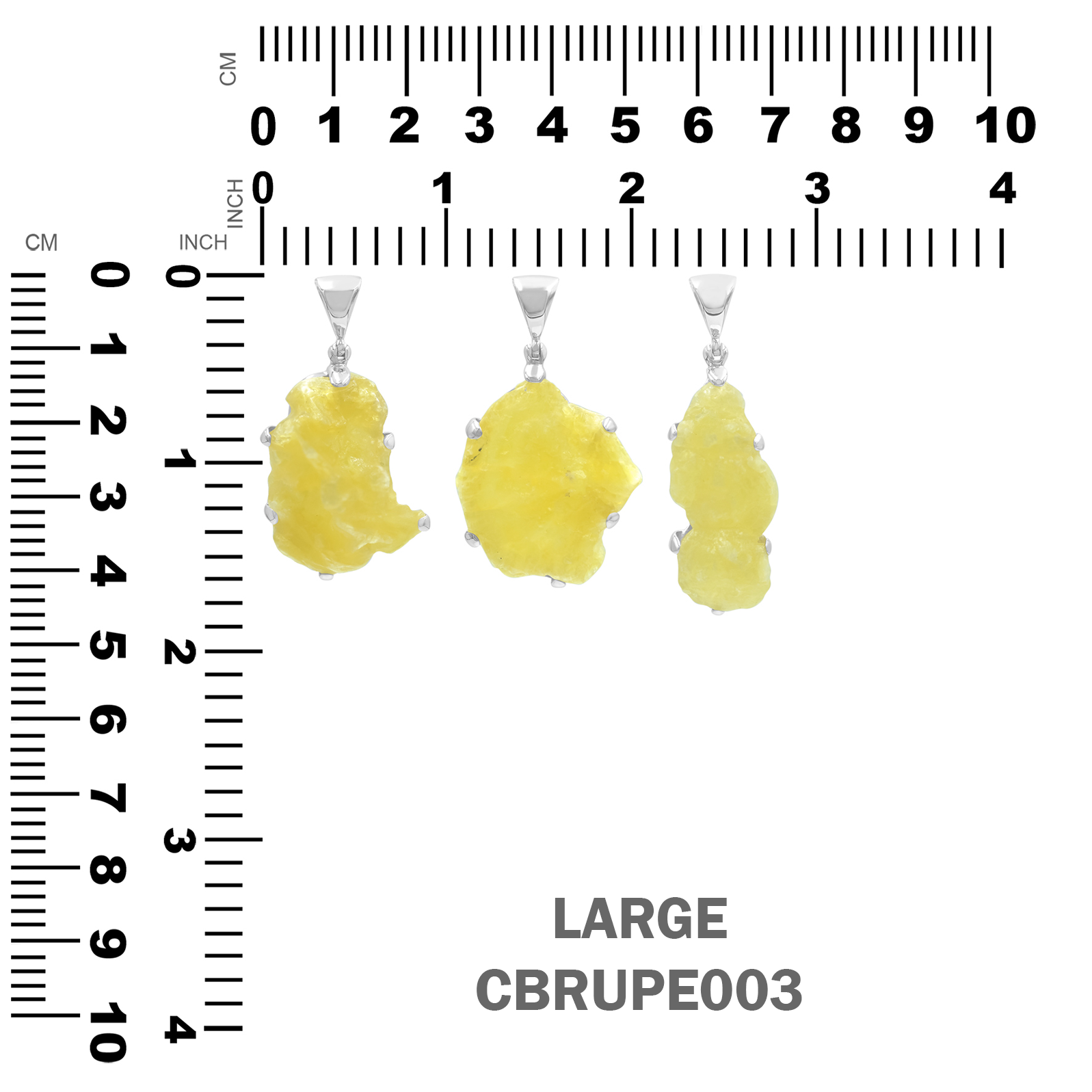 Colgante de brucita Starborn en plata de ley