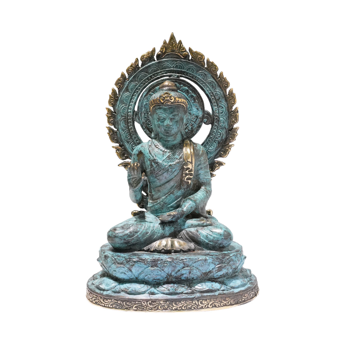 Elefante Starborn de Bronce Decorativo con la Trompa Levantada
