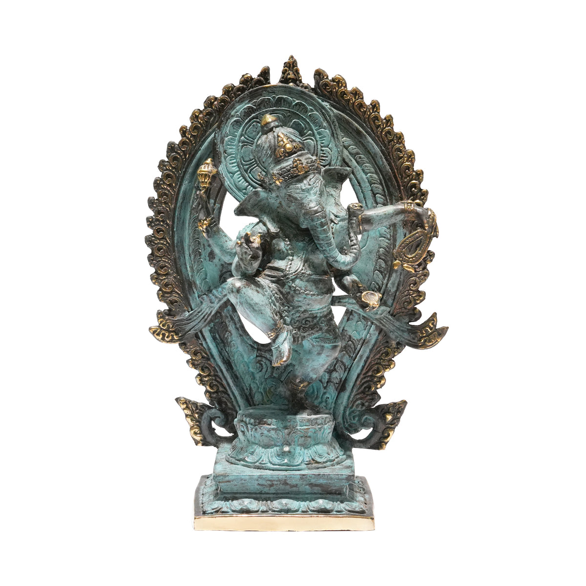 Estatua decorativa de bronce de Shiva Nataraja Starborn