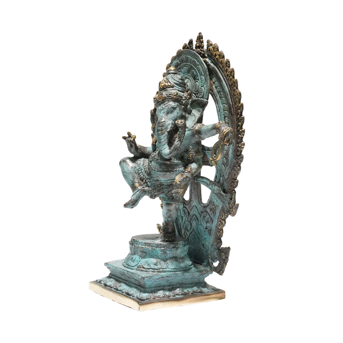 Estatua decorativa de bronce de Shiva Nataraja Starborn