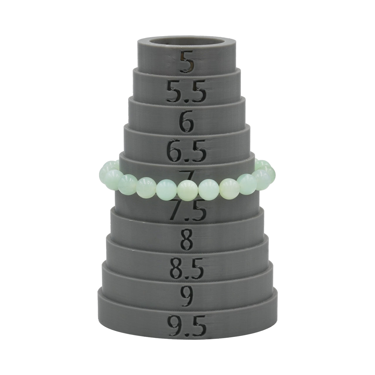 Pulsera elástica con cuentas de ammolita de 11 mm Starborn