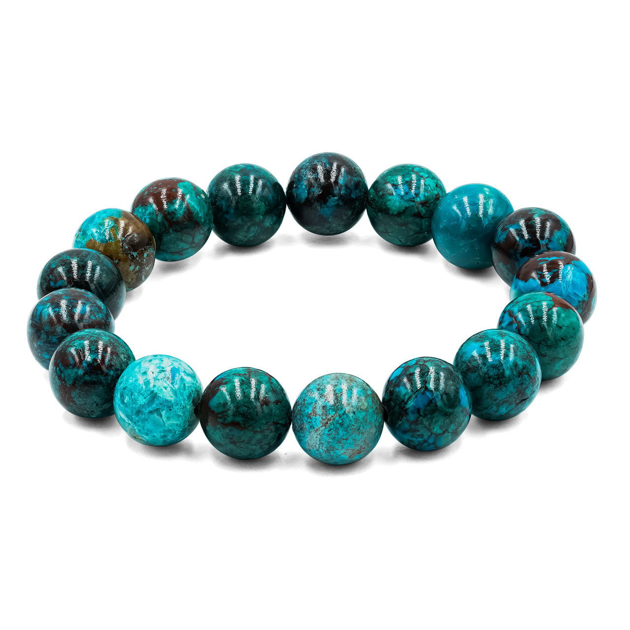 Pulsera De Cuentas De Crisocola Starborn 8mm