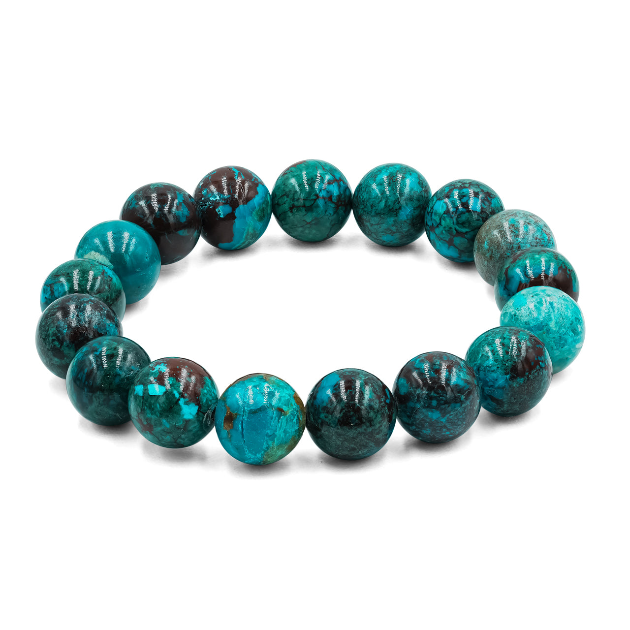 Pulsera De Cuentas De Crisocola Starborn 8mm