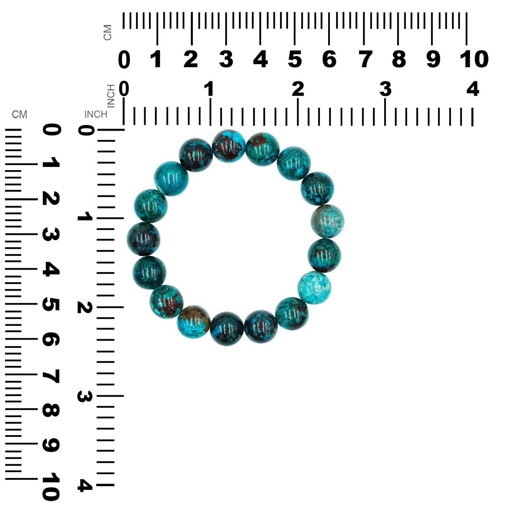 Pulsera De Cuentas De Crisocola Starborn 8mm