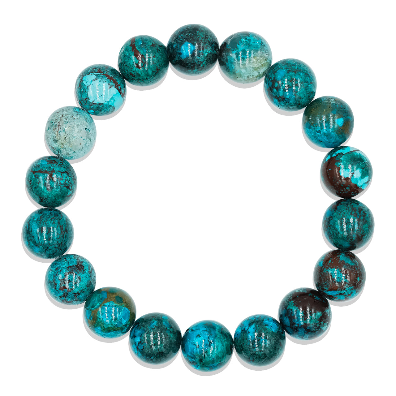 Pulsera De Cuentas De Crisocola Starborn 8mm