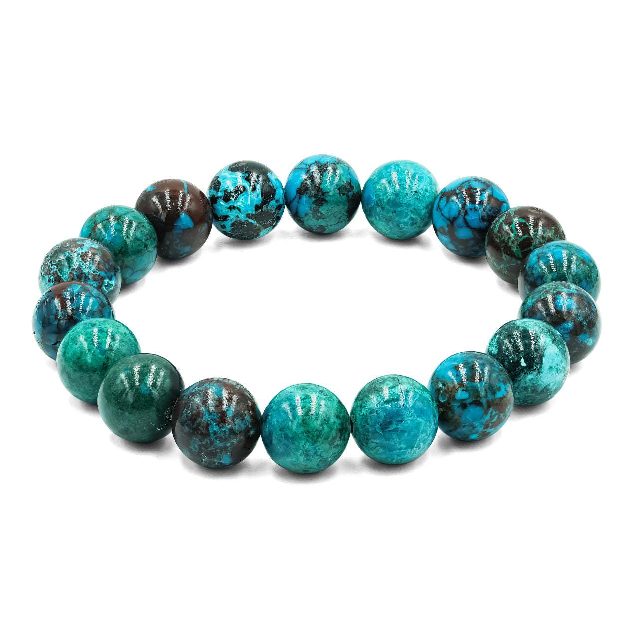 Pulsera De Cuentas De Crisocola Starborn 8mm