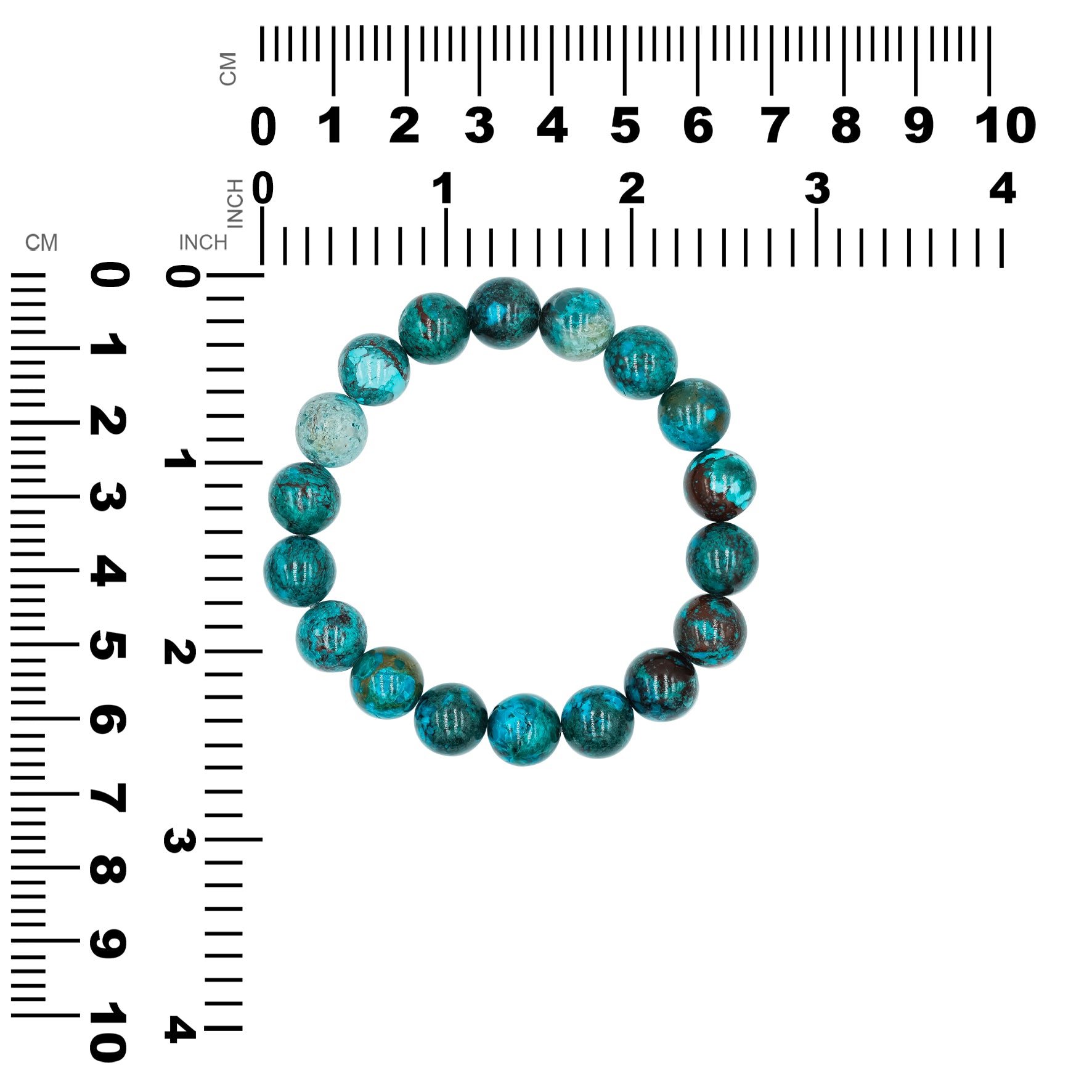 Pulsera De Cuentas De Crisocola Starborn 8mm