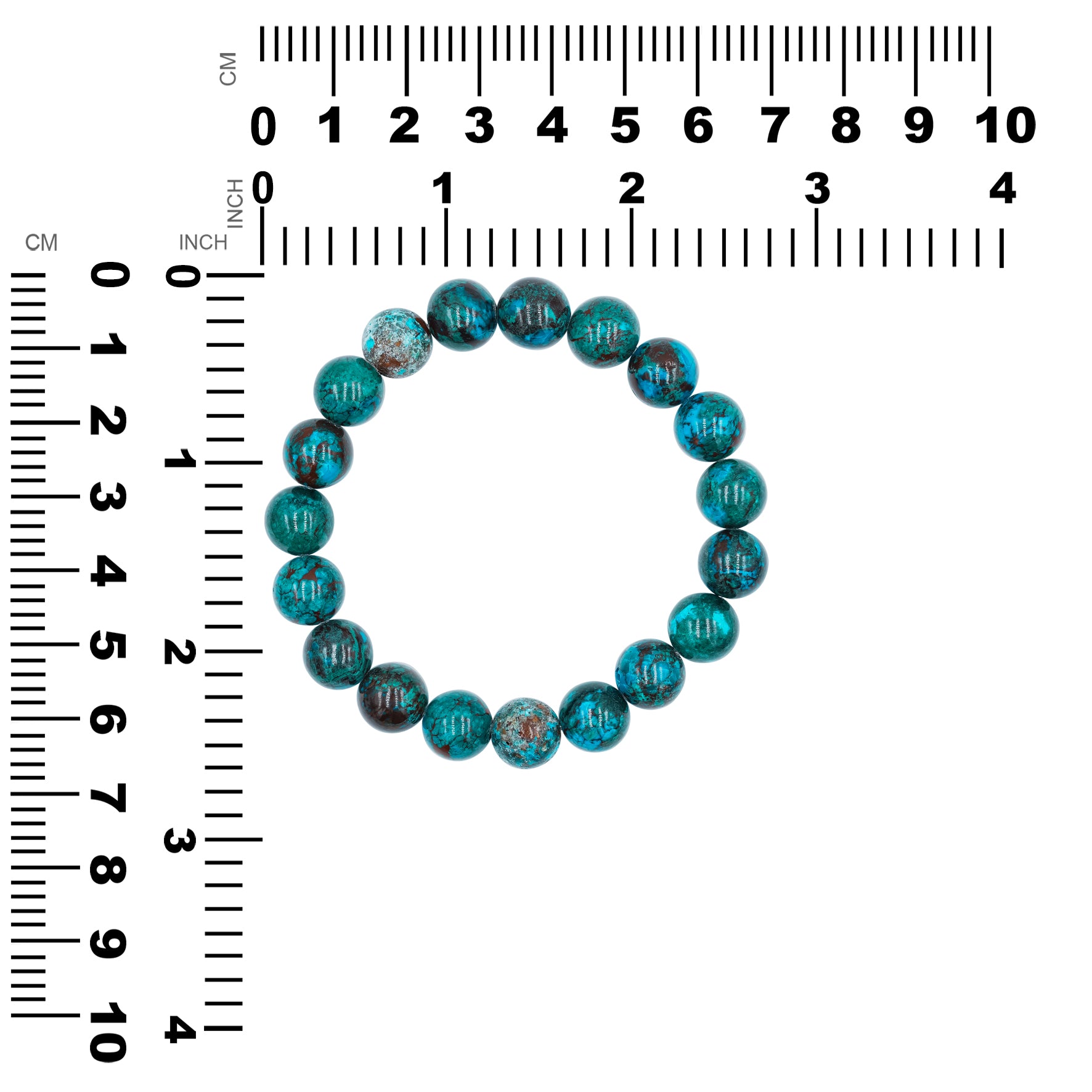 Pulsera De Cuentas De Crisocola Starborn 8mm