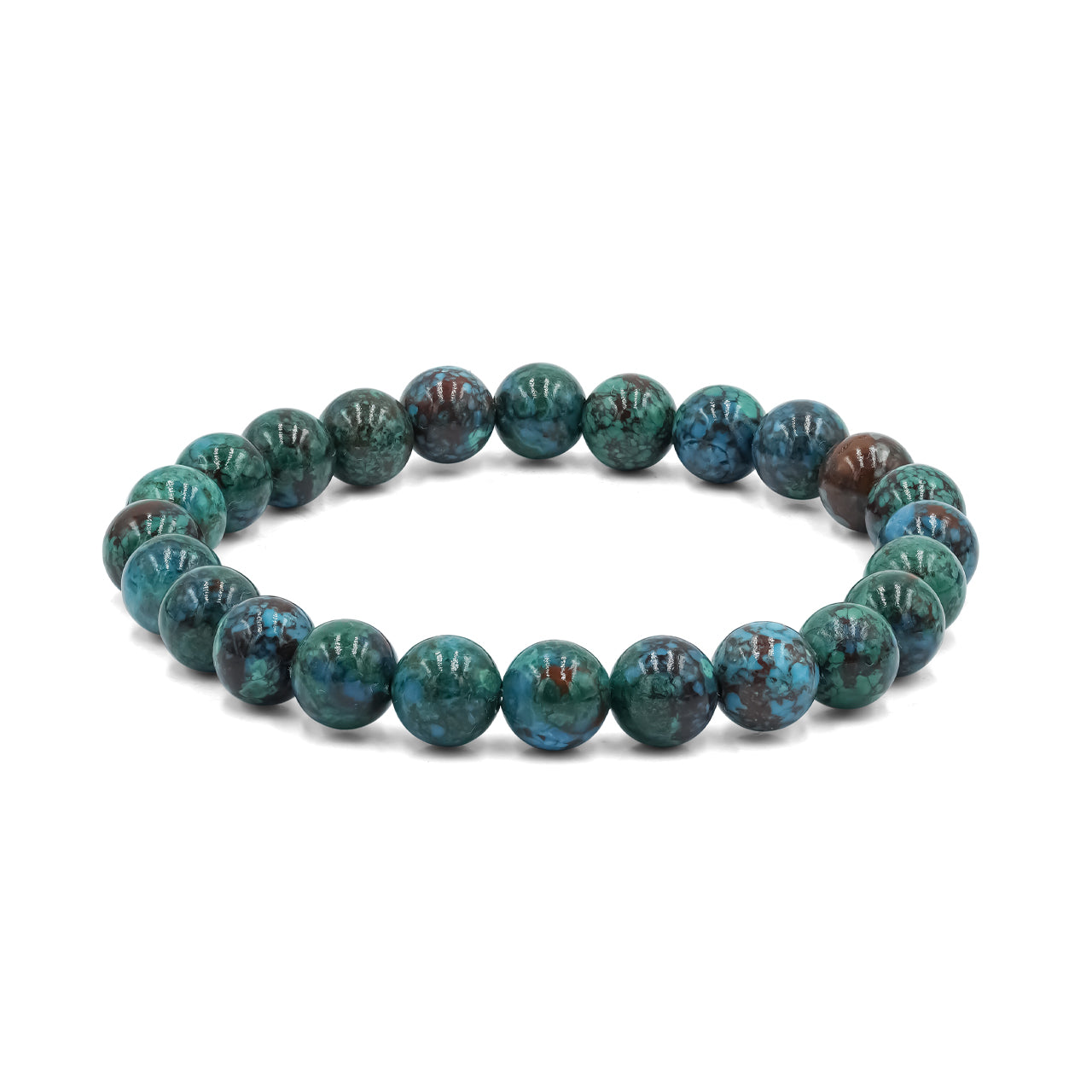 Pulsera De Cuentas De Crisocola Starborn 8mm