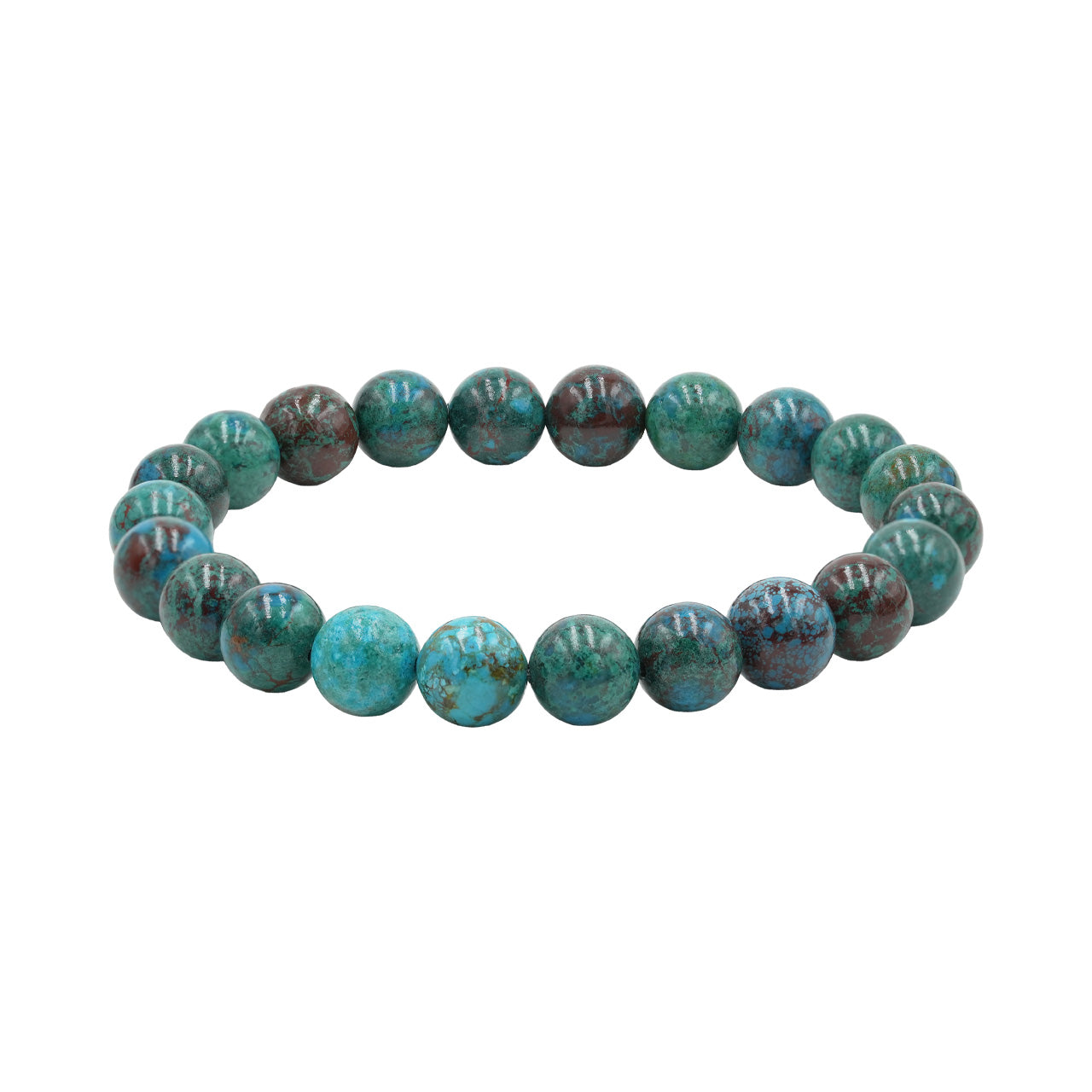 Pulsera de Cuentas Elásticas de Crisocola Starborn