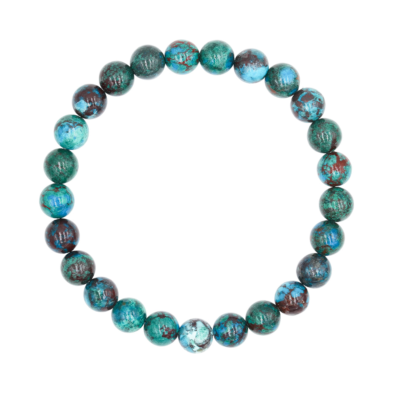 Starborn Chrysocolla Elastic Beaded Bracelet