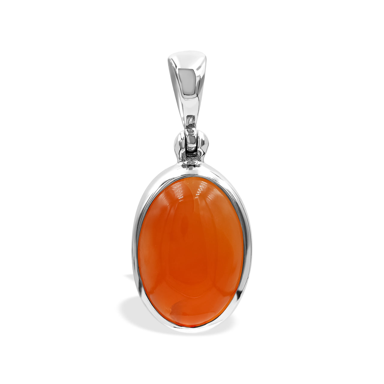 Colgante Starborn de cornalina en plata de ley