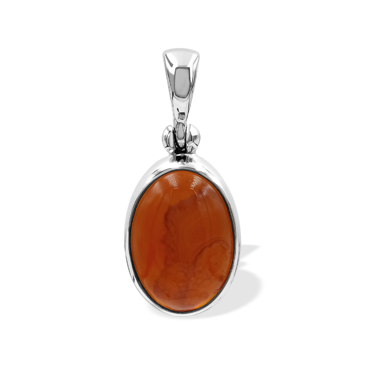 Colgante Starborn de cornalina en plata de ley