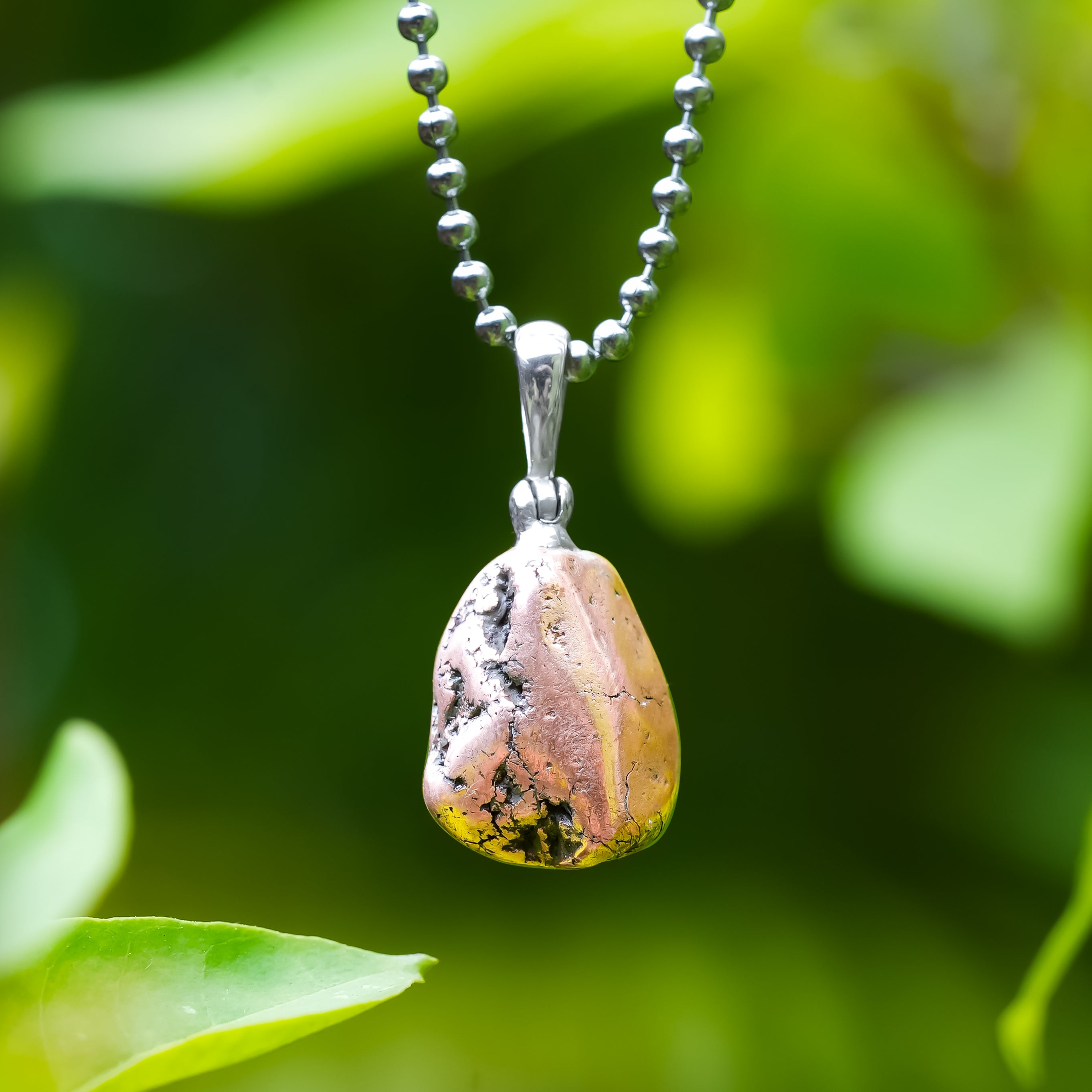 Starborn Free-Form mittlerer Kupferanhänger aus Sterlingsilber